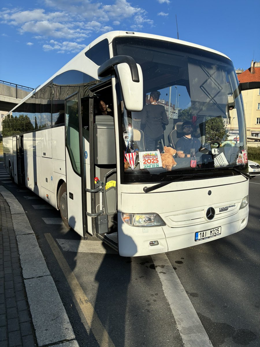 EMN_MetSoc's tweet image. LIVE UPDATE - @MetabolomicsSoc is aware of the traffic situation and has organised bus transport to the conference dinner from Prague Congress Centre #metabolomics2025 #Prague