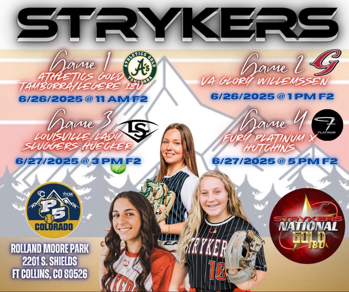 Ambrielle Linscombe (Ambi) (@ambi2026) on Twitter photo Come check my team out this weekend in the Patriot Games!π€©
First game is at 11am tomorrow!!π₯
<a href="/NationalEsparza/">Strykers National Esparza π</a> <a href="/sfa_softball/">SFA Softball</a> <a href="/UTSASoftball/">UTSA Softball</a> <a href="/gclvsoftball/">Grayson Softball</a> <a href="/SoftballTemple/">Temple College Softball</a> <a href="/SBRRetweets/">Softball Recruiting Reposts</a> Come check my team out this weekend in the Patriot Games!π€©
First game is at 11am tomorrow!!π₯
<a href="/NationalEsparza/">Strykers National Esparza π</a> <a href="/sfa_softball/">SFA Softball</a> <a href="/UTSASoftball/">UTSA Softball</a> <a href="/gclvsoftball/">Grayson Softball</a> <a href="/SoftballTemple/">Temple College Softball</a> <a href="/SBRRetweets/">Softball Recruiting Reposts</a>