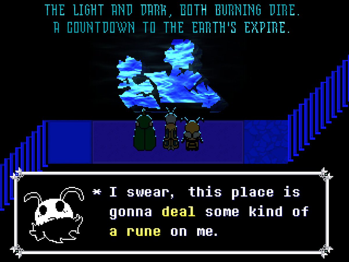 hit tweet soooo #deltarune #deltarunespoilers