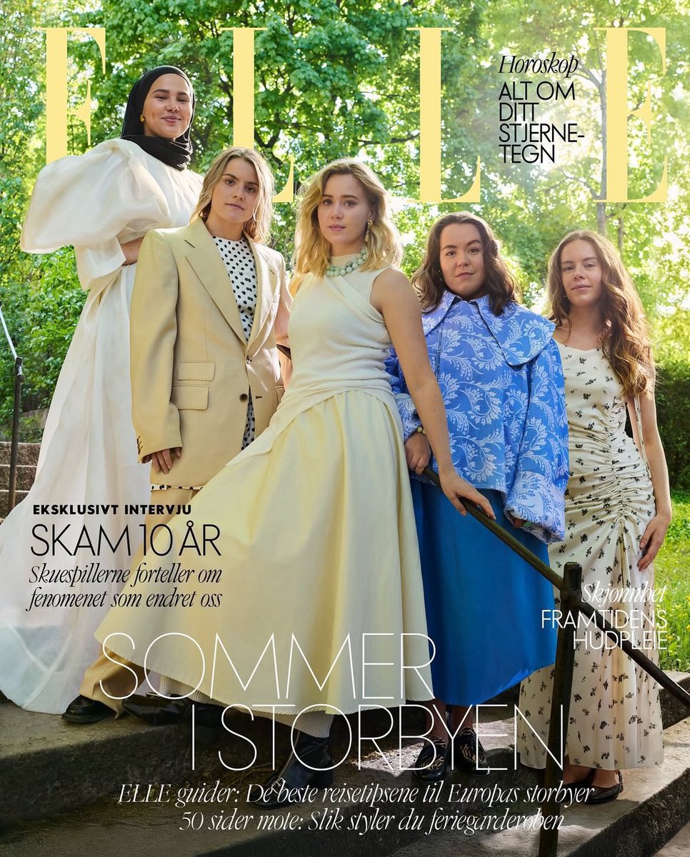 SeriesUpdateFR's tweet photo. Les actrices de Skam réunies pour les 10 ans de la série. https://t.co/vwN55WoiU8