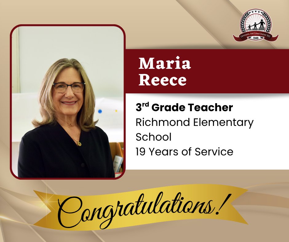 🎉Celebrating all of our District 303 retirees!
Thank you for your hard work and dedication to our schools and community👏 
#HappyRetirement #D303Retiree #D303Belong