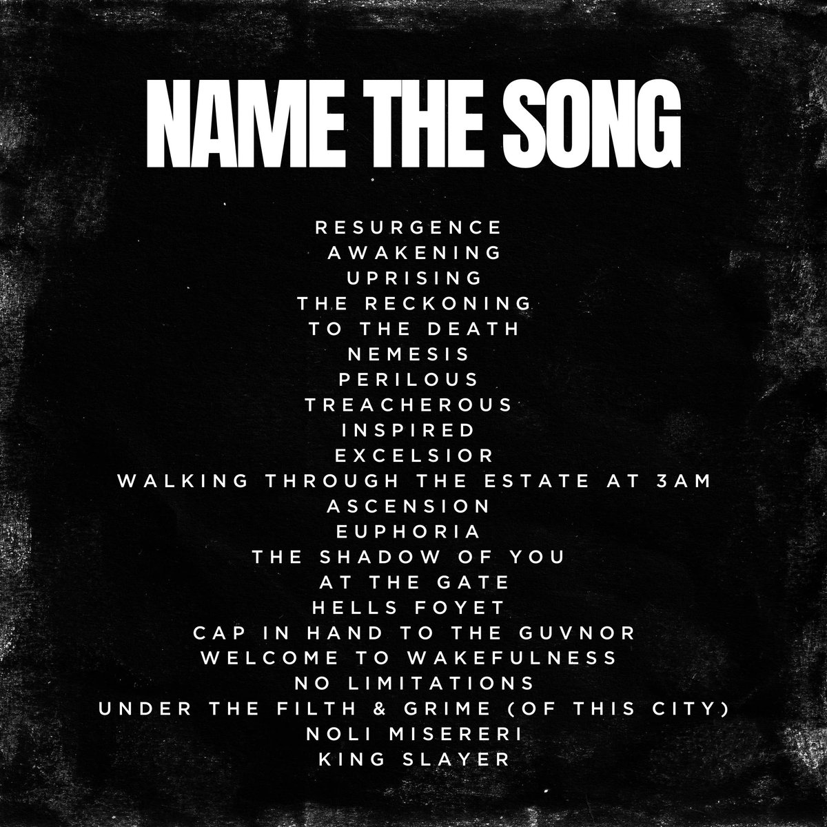 Here’s the 22 entries so far..no decisions yet but I have a couple of favourites..what’s yours?

Still plenty of time to submit..

#namethesong
#competition 
#newmusic 
#IndependentArtist
