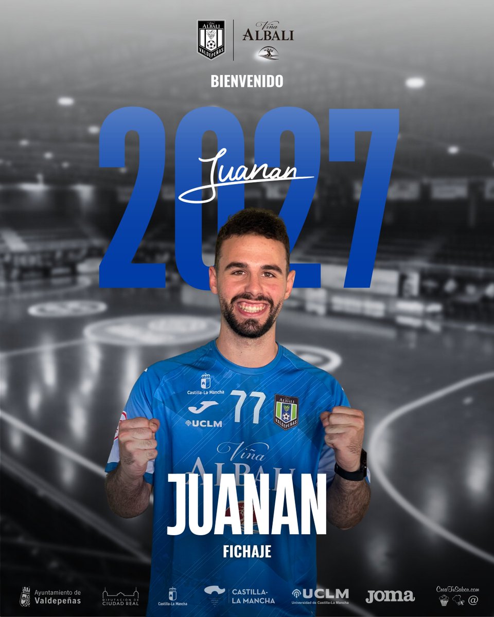 Viña Albali Valdepeñas (@vinaalbalifs) on Twitter photo 📝 𝐂𝐎𝐌𝐔𝐍𝐈𝐂𝐀𝐃𝐎 𝐎𝐅𝐈𝐂𝐈𝐀𝐋 | JUANAN, REFUERZO PARA EL ATAQUE DEL VIÑA ALBALI VALDEPEÑAS
👉🏼 tinyurl.com/4km5aryv
#ViñaAlbaliValdepeñas #PrimeraDivisiónFS 📝 𝐂𝐎𝐌𝐔𝐍𝐈𝐂𝐀𝐃𝐎 𝐎𝐅𝐈𝐂𝐈𝐀𝐋 | JUANAN, REFUERZO PARA EL ATAQUE DEL VIÑA ALBALI VALDEPEÑAS
👉🏼 tinyurl.com/4km5aryv
#ViñaAlbaliValdepeñas #PrimeraDivisiónFS