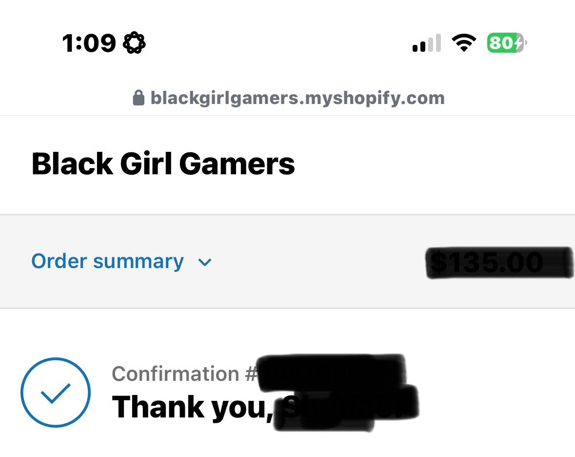 I got my order in! 🎊🥰

Thanks for the link <a href="/blackgirlgamers/">Black Girl Gamers</a>