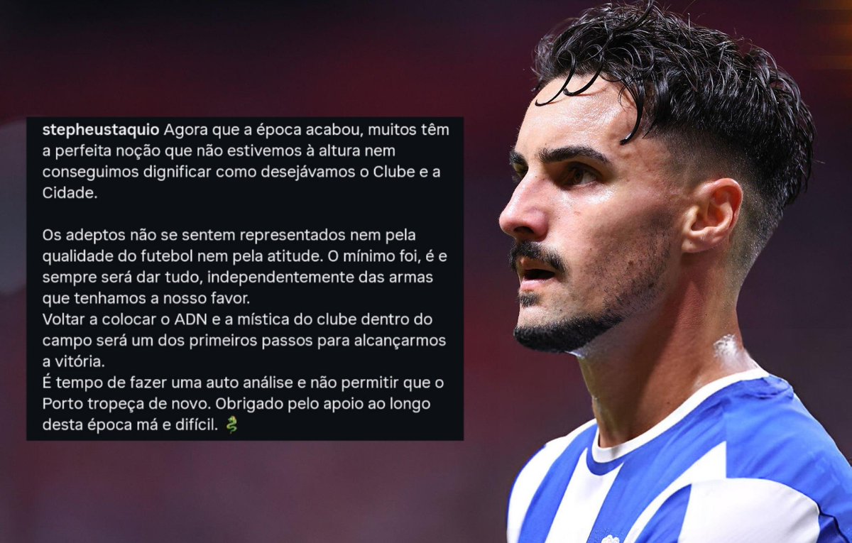 DragaoNews1893's tweet photo. Stephen Eustáquio recorreu ao Instagram para falar do momento atual do #FCPorto. 🔵⚪ https://t.co/AibFLcj5rP