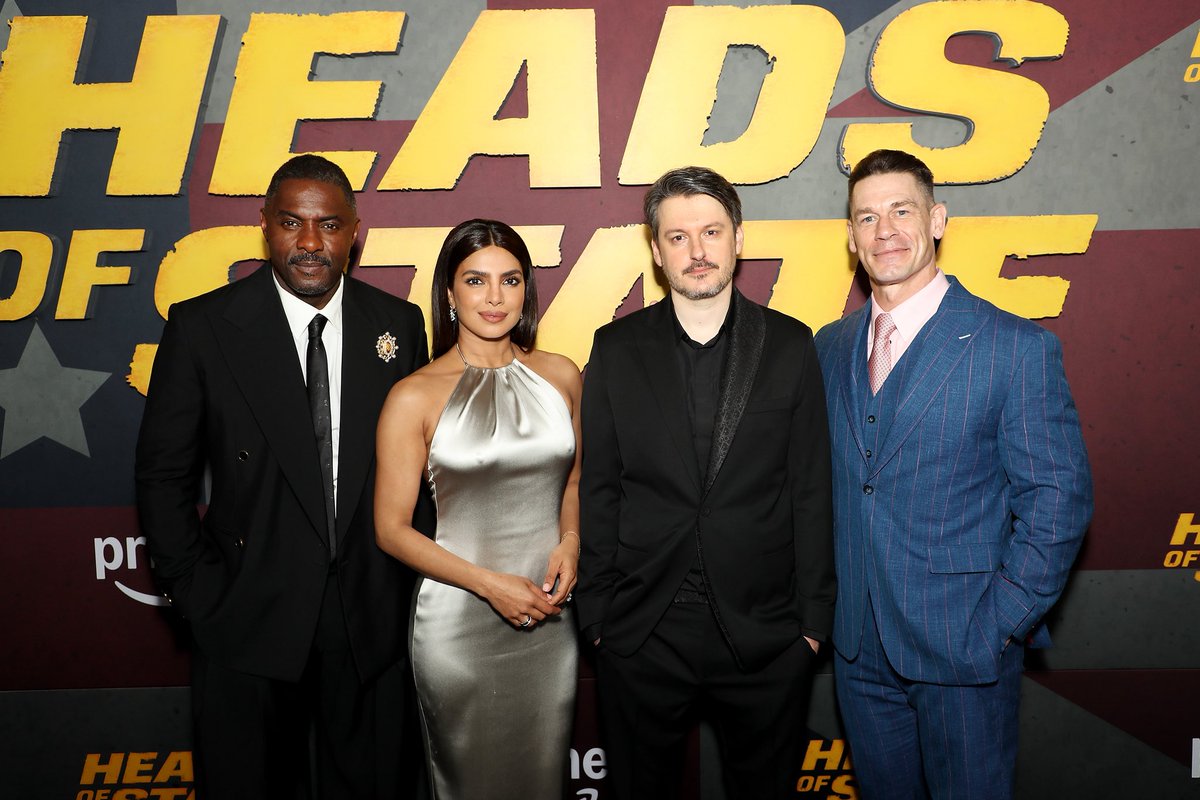 John Cena (@johncena) on Twitter photo Absolute blast at the #HeadsOfState premiere in NYC. So grateful for our director, the incredible cast and crew from around the globe who made this all come to life.
You can see Heads of State when it comes to <a href="/PrimeVideo/">Prime Video</a> on July 2!!! <a href="/AmazonMGMStudio/">Amazon MGM Studios</a> Absolute blast at the #HeadsOfState premiere in NYC. So grateful for our director, the incredible cast and crew from around the globe who made this all come to life.
You can see Heads of State when it comes to <a href="/PrimeVideo/">Prime Video</a> on July 2!!! <a href="/AmazonMGMStudio/">Amazon MGM Studios</a>