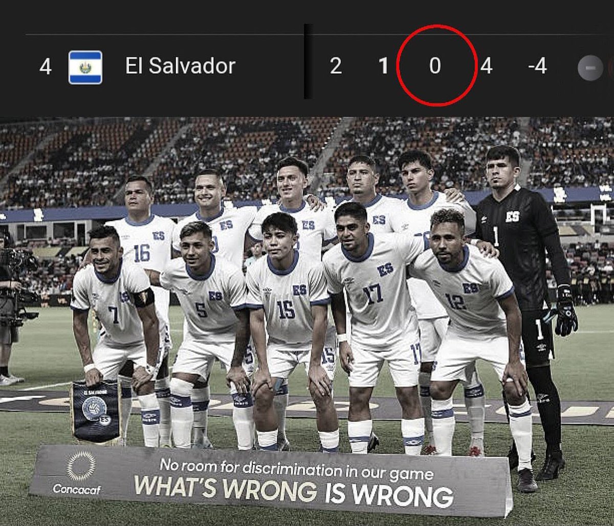 oscarhassin's tweet image. Curiosa foto, “Lo que está mal, está mal”.
¿Es esta la selección más limitada que hemos tenido en la historia?
Nos fuimos como la peor selección de Copa Oro.
Nos quedan 3 meses para el partido en el Cementos Progreso.
No se puede perder NI UN día de trabajo.