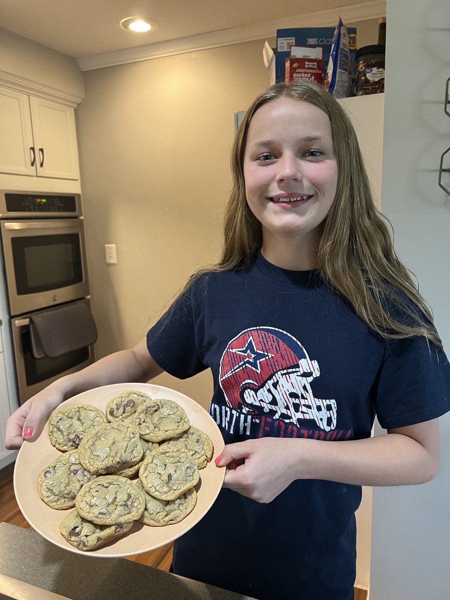 Making cookies with Missy Lulu!! #twittersupperclub