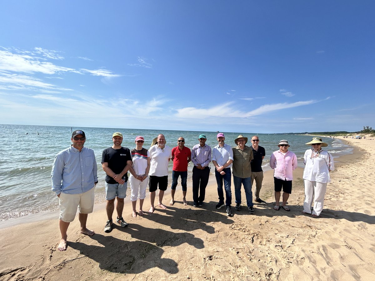 CANR_Intl's tweet photo. Cultural immersion! #CANREuropeForum attendees enjoyed an afternoon visit to Kellogg Manor Carriage House  and Lake Michigan. Learning across borders also means understanding the land, history, water, and people. #MichiganMoments #GlobalConnections https://t.co/6lNSFlstaK