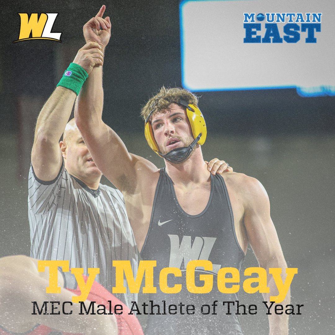 Congratulations to West Liberty University wrestling standout Ty McGeary, who was named MEC Male Athlete of the Year for the second straight year !!! 🐻🤼‍♂️

🔗 tinyurl.com/ypdwet9d

#GoWLU | #TopperNation