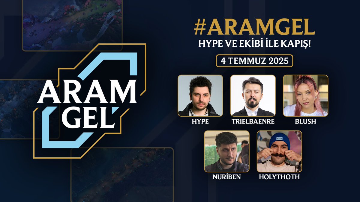 #ARAMGEL rüyasına hazır mısın? 🔥
6 büyük şehirde aynı anda yapılacak 6 bölgesel turnuvanın birincilerini Hype ve ekibi ile kapışma fırsatı bekliyor! 🤯
Takımıyla beraber rüyaya ortak olmak isteyenler için: optimi.gg/cafe-tournamen…