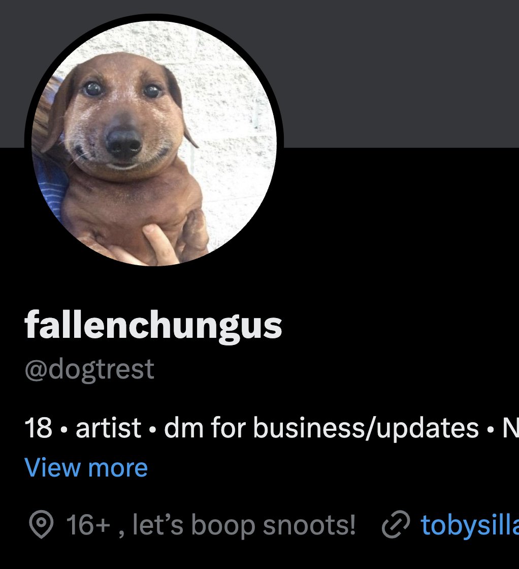 🧵 beware : do not support toby/<a href="/dogtrest/">Toby ➡️ working on comms</a>/<a href="/doggsbones/">Toby🐾</a>, RAPIST apologist and abuser.