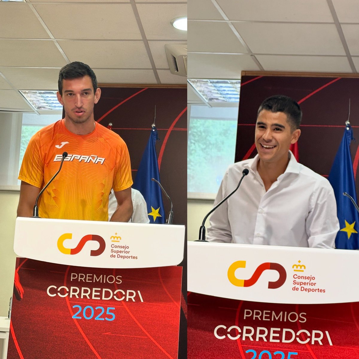 Premios Corredor\ 2025
 Me ha hecho mucha ilusión entregar el premio a la Promoción de los Valores del atletismo a RECAREDO AGULLÓ. 
Destacar a Marta García, Mohamed Attaoui y Quique Llopis. Ademas quiero destacar la figura de Natalia Rodriguez.