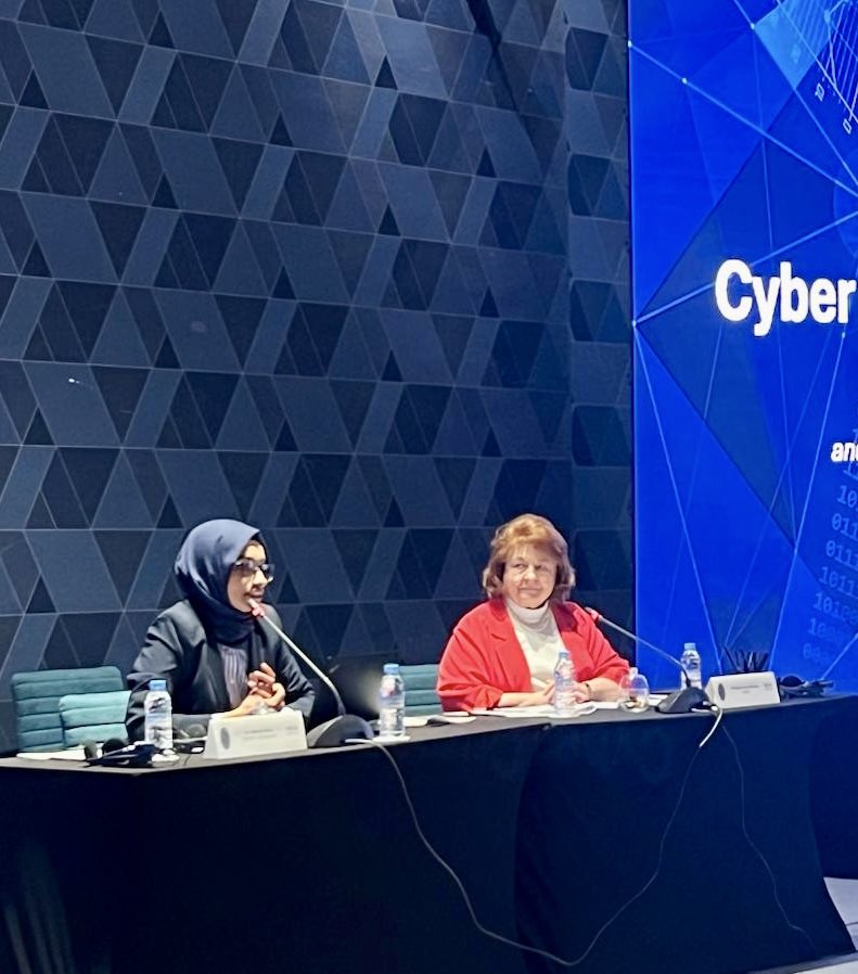 AamnaRafiq's tweet image. Back like I never left - Hello again Morocco! 🇲🇦 

Expressed my views on #Cybercrime &amp;amp; #Cyberwarfare at  “Transnational Threats &amp;amp; Growing Int’l Illicit Crime Workshop” today. The energy in the room was electric! Huge thanks to Anne &amp;amp; Fahad !  @TheNESACenter @USAfricaCommand