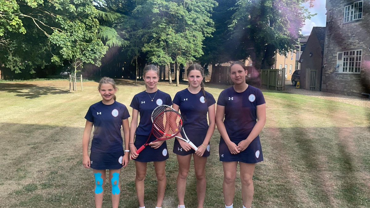 Many congratulations to our Girls’ U15 Tennis team who won the Leicestershire County Championships this afternoon. #forthegamechangers
