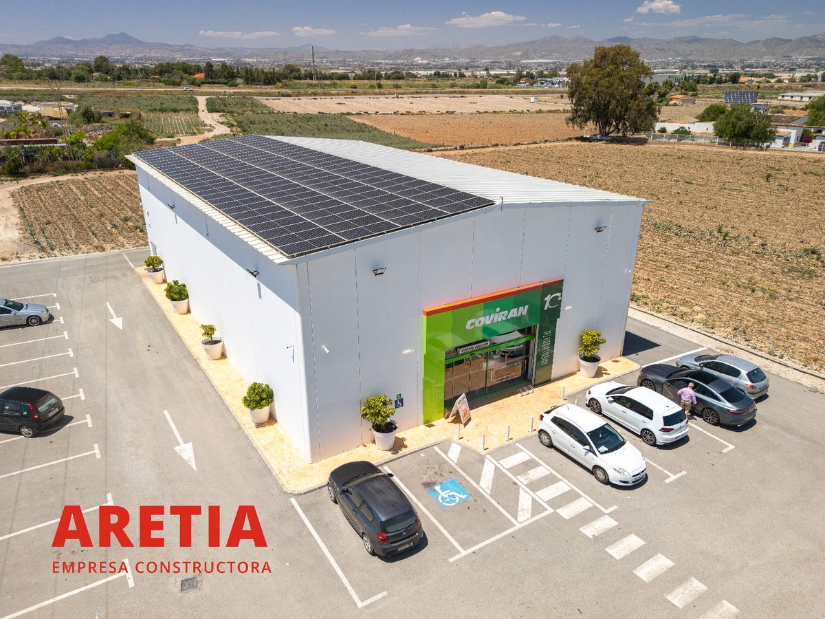 Aretia_'s tweet photo. Ejecución de obra para Supermercado Coviran en Lorca. 

Proyecto de @aiaestudio para @CoviranLaHoya https://t.co/LZ1FMNEIxW