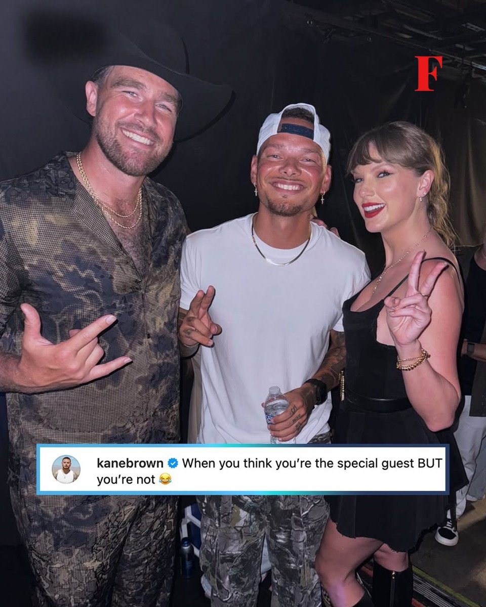 FAMEDelivered's tweet photo. Taylor Swift Joins Kane Brown for Surprise Duet at Travis Kelce’s Tight End University Concert
📷: Instagram
#taylorswift #kanebrown #traviskelce #tightenduniversity #surpriseperformance #countrymusic #popmusic #celebritynews #nashville #famedelivered https://t.co/zIUNlEi7Ch