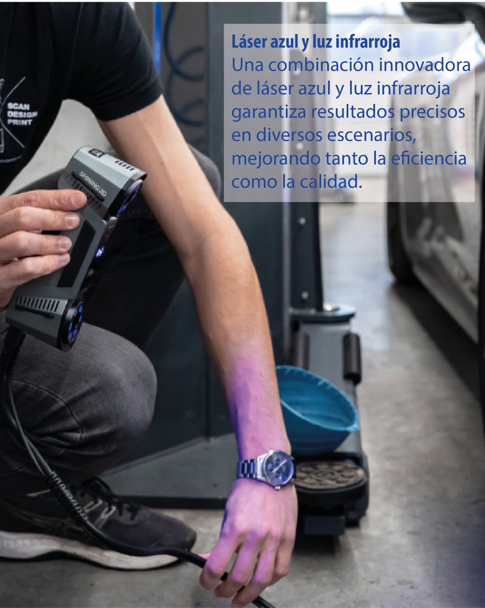 3dinnovatec's tweet image. Serie combinada FreeScan
Escáner láser 3D de metrología multifuncional
Láser azul y luz infrarroja
Precisión de 0,02 mm
Potente y ergonómico
Ganador del premio Reddot 2024
🌐lnkd.in/dgqDHbXC
#FreeScanCombo #shining3d #Escaneo3D #IngenieriaInversa #3dinnovatec #3d