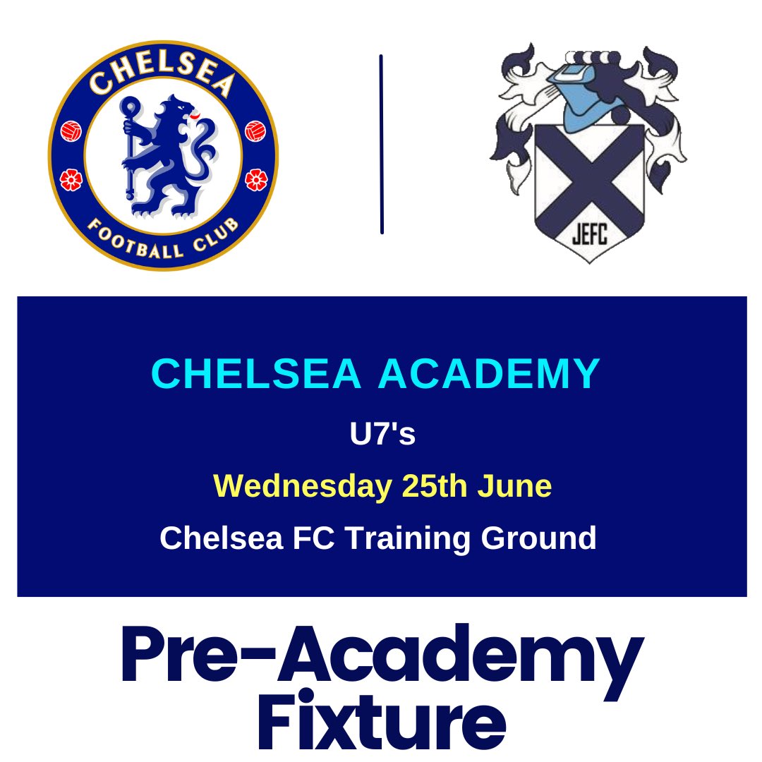 Junior Elite FC (@juniorelitefc) on Twitter photo ⚽ - TONIGHT, our U7s step onto the pitch for a Pre-Academy Fixture at Chelsea FC. A stage many dream of, and they’ve earned it through hard work, heart, and high standards!
Let’s go, boys!
#WeAreElite <a href="/TandridgeYFL/">Tandridge Youth Football League</a> <a href="/KentYouthLeague/">KentYouthLeague</a> ⚽ - TONIGHT, our U7s step onto the pitch for a Pre-Academy Fixture at Chelsea FC. A stage many dream of, and they’ve earned it through hard work, heart, and high standards!
Let’s go, boys!
#WeAreElite <a href="/TandridgeYFL/">Tandridge Youth Football League</a> <a href="/KentYouthLeague/">KentYouthLeague</a>