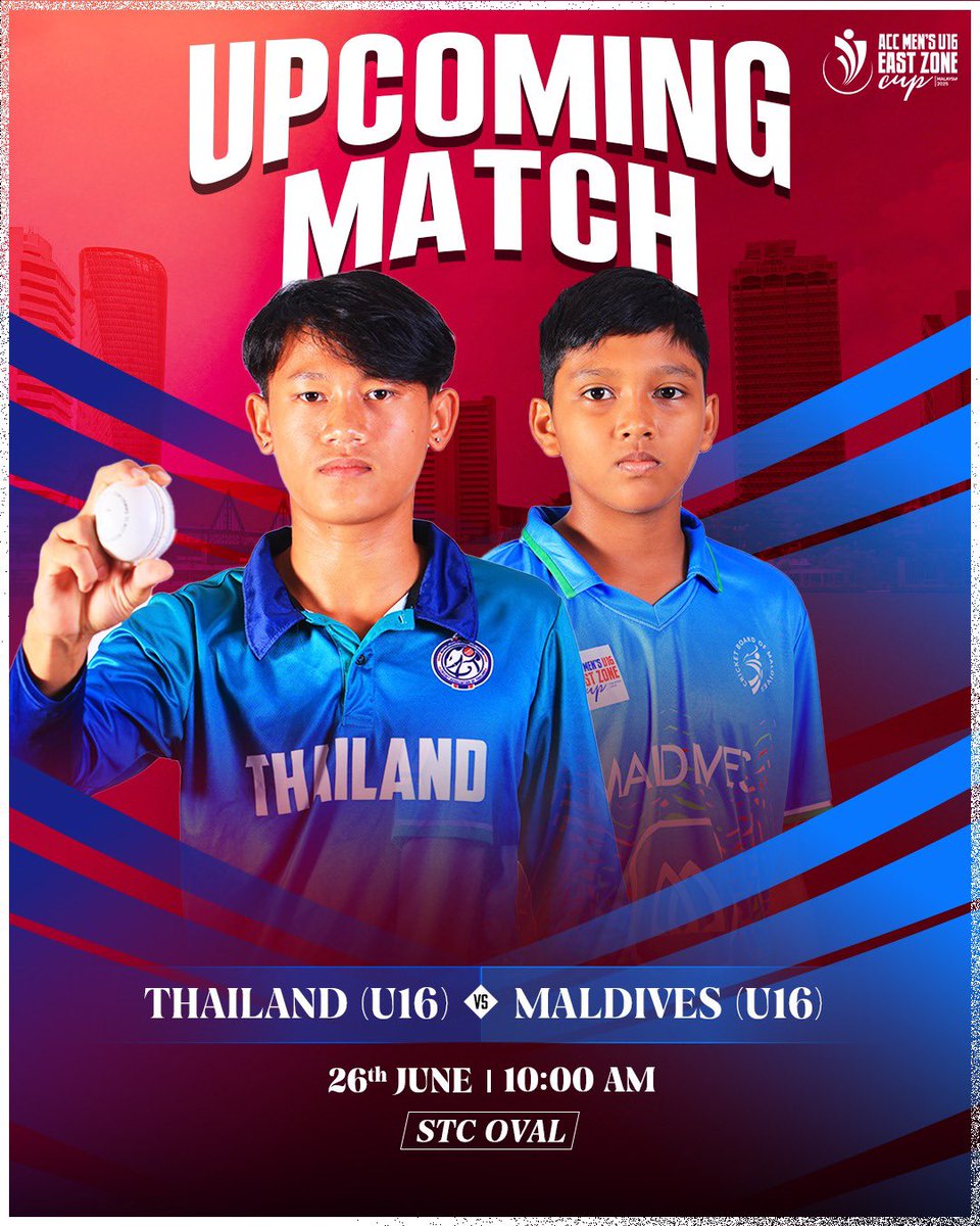 Another triple-header awaits, and Day 5 promises more thrilling action at the #ACCMensU16EastZoneCup! 

#ACC