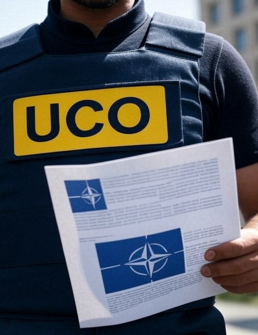 Estamos a dos titulares de que la UCO certifique que la firma en lo de la OTAN es la de Santos Cerdán.