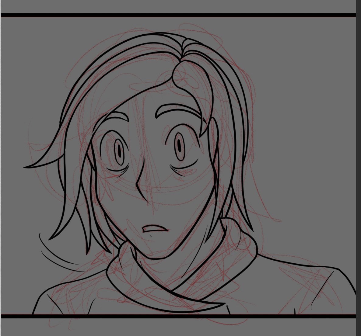 It’s WIP Wednesday and I’m hard at work on lineart!! Here’s a couple of my fave panels I lined! 💖
FM Ep. 48 comes out this Saturday!