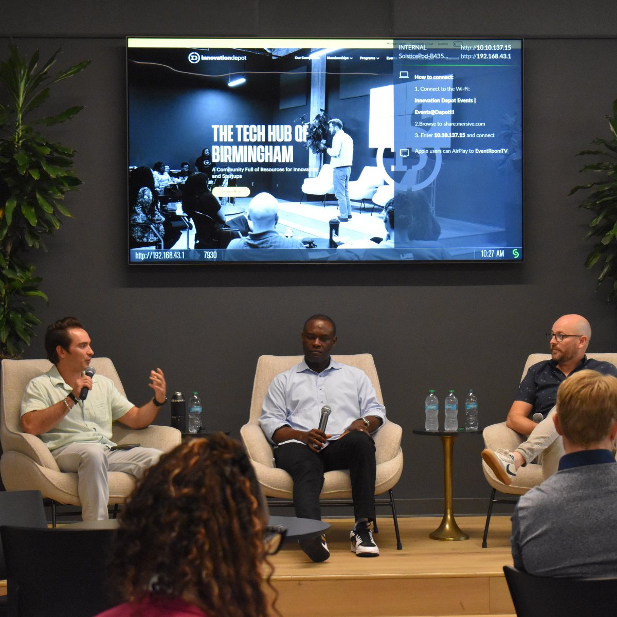 We’re live at the EDPA's Investor Connector! 🔥 Enjoying a fireside chat over lunch now with Endeavor &amp; Malcolm McDonald featuring <a href="/IanHathaway/">Ian Hathaway</a> (<a href="/FarOutVC/">FOVC</a>) &amp; Shegun Otulana (<a href="/HarmonyVentures/">Harmony Venture Labs</a> &amp; Copysmith AI). Powering Alabama startups &amp; investors. 🚀 #AlabamaTech #EDPAInvestors