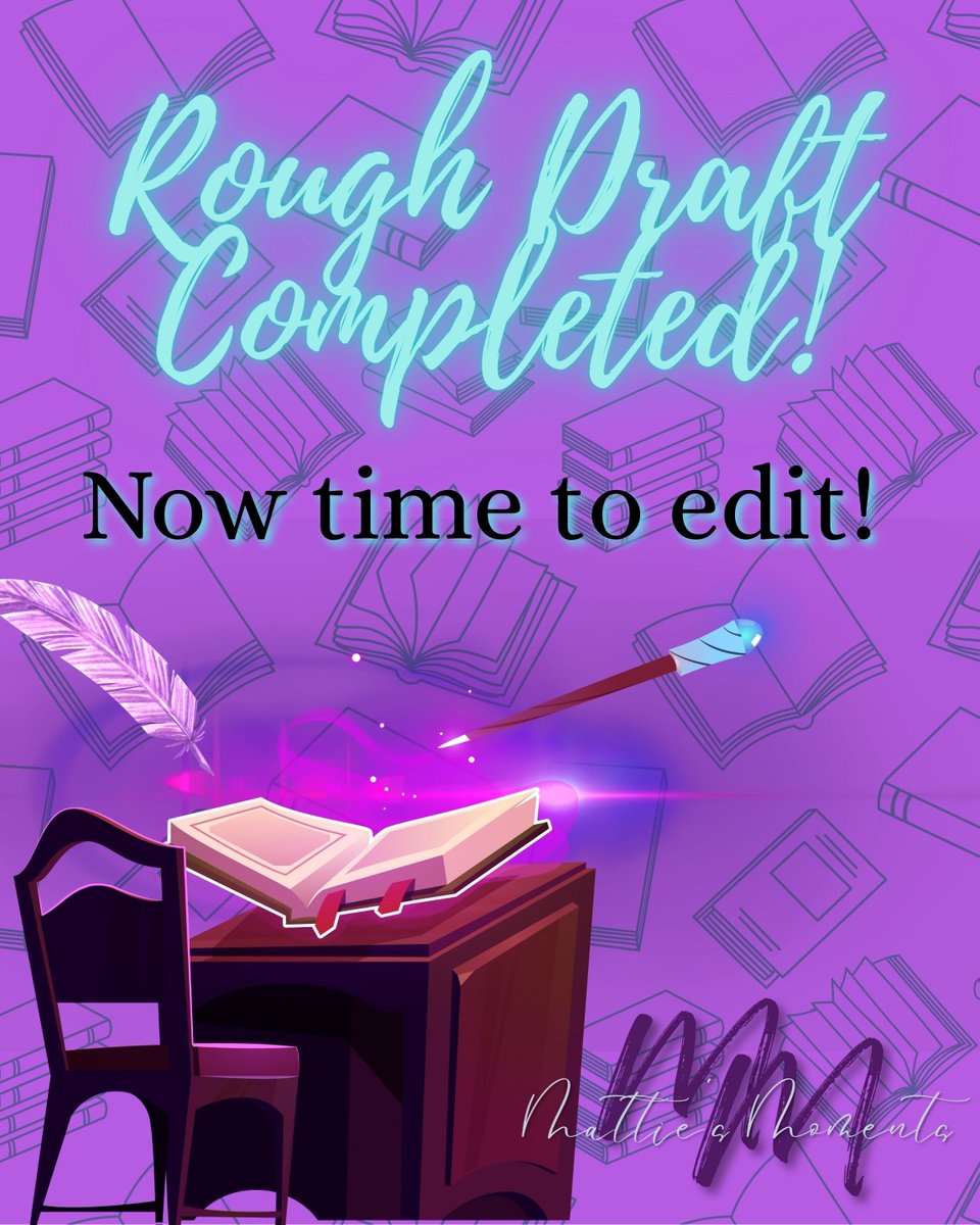 Matties_Moments's tweet photo. Been busy typing away!
#writing #writer #book #writingcommunity #writingabook #firstdraft #bookaholic #bookworm #booklover #creativewriting #wip #workinprogress #draftno1 #draftone #write #writercommunity #writerlife #writinginspiration #keepwriting #keepgoing #keeponwriting https://t.co/X8nspu15u6