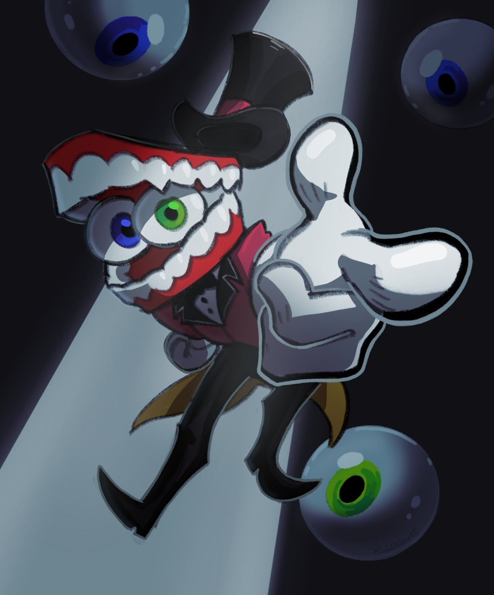 Riddlebutt's tweet image. Love him.. based off that one pose in the intermission