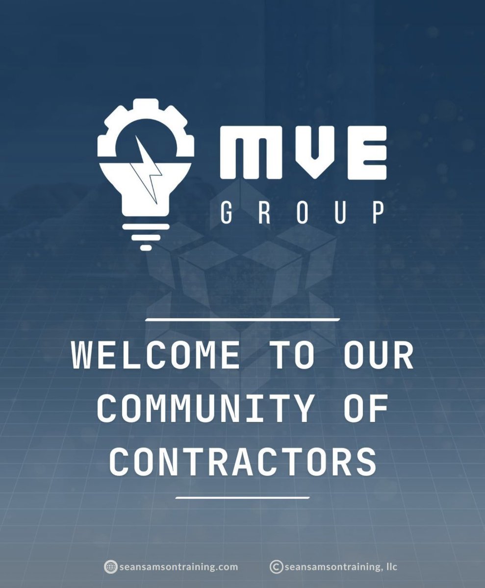 SeanJSamson912's tweet photo. We’re excited to welcome MVE Group of Ephrata, Pennsylvania to our July Empower class!

With a clear focus on growth, MVE Group is making a strategic move to future-proof their contracting business. https://t.co/cdH7NW298b
