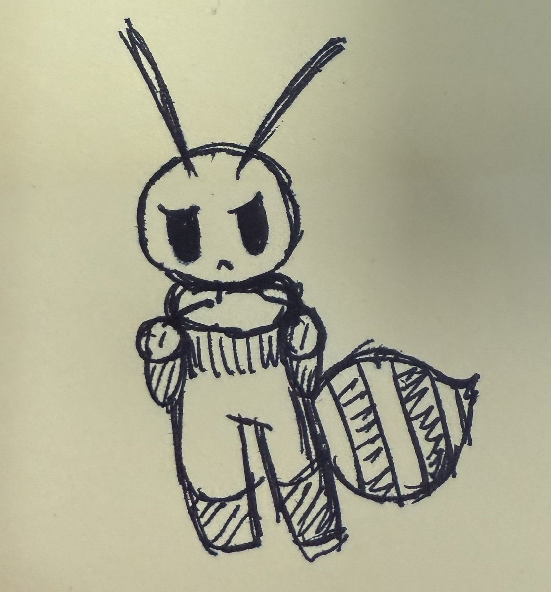 Un boceto rápido de vi #bugfables #fanart #sketch