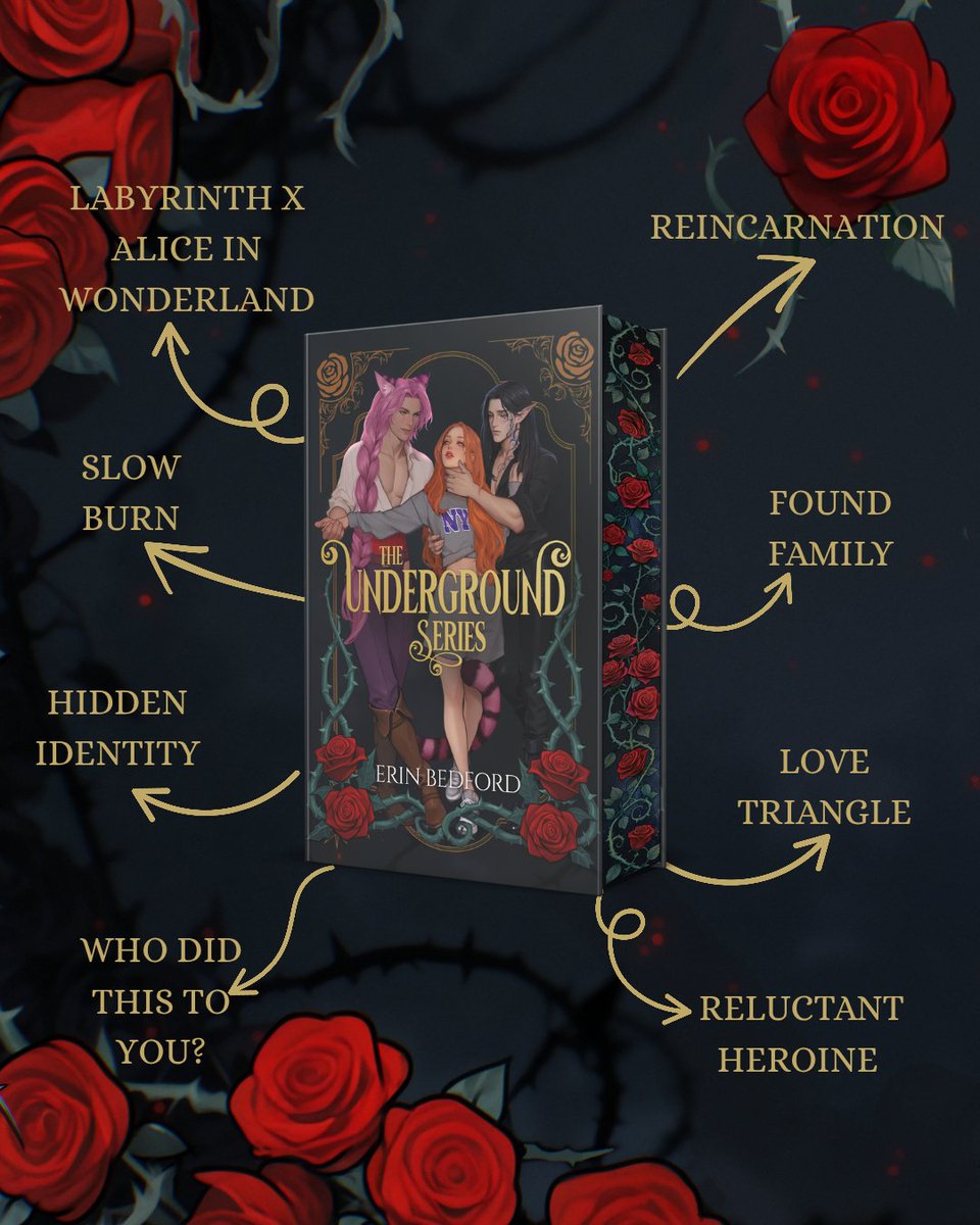 We're in the last 27 hours!

Don't miss out on this gorgeous, hardback special edition with foiled cover, magical endpages, chatsr images, and art throughout. 😍

kickstarter.com/projects/erinb…

#booklover #fantasyromance #bookish #kickstarter