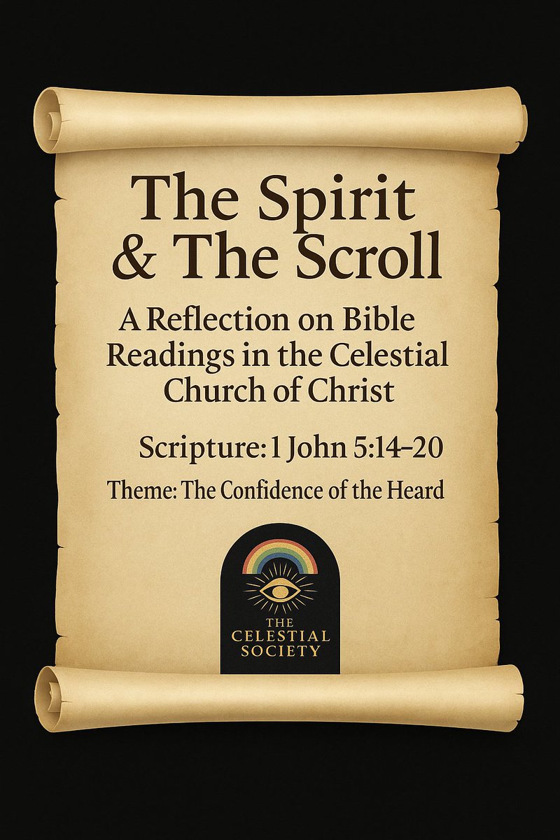 TheCCCSociety's tweet photo. ๐ฏ๏ธ Scroll & Spirit | Wednesday, June 25, 2025
A Reflection on Bible Readings in the CCC
๐ 1 John 5: 14โ20
Theme: The Confidence of the Heard
#ScrollAndSpirit #MercyDay #LuliAlways ๐
There is a kind of boldness that doesn't shoutโit aligns. https://t.co/Z5DxZoJC6K