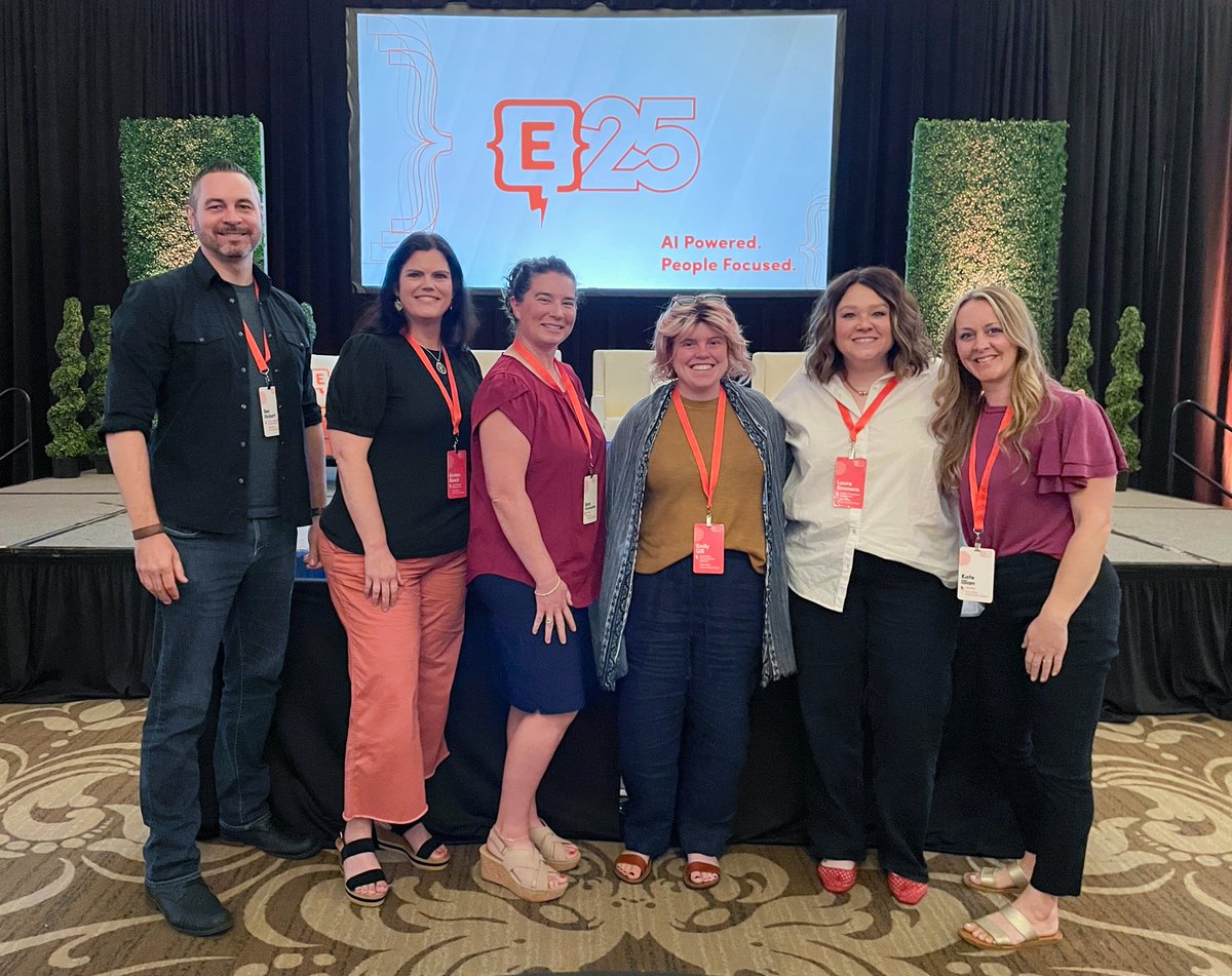 BlueRidgeCC's tweet image. 👏 This week, team members from the College's Student Services and Marketing & Communications departments attended the @Element451crm Engage Summit in Charlotte, NC, to explore AI tools to better support our students.
#EducationElevated #WNC #828Isgreat #EngageSummit #AI