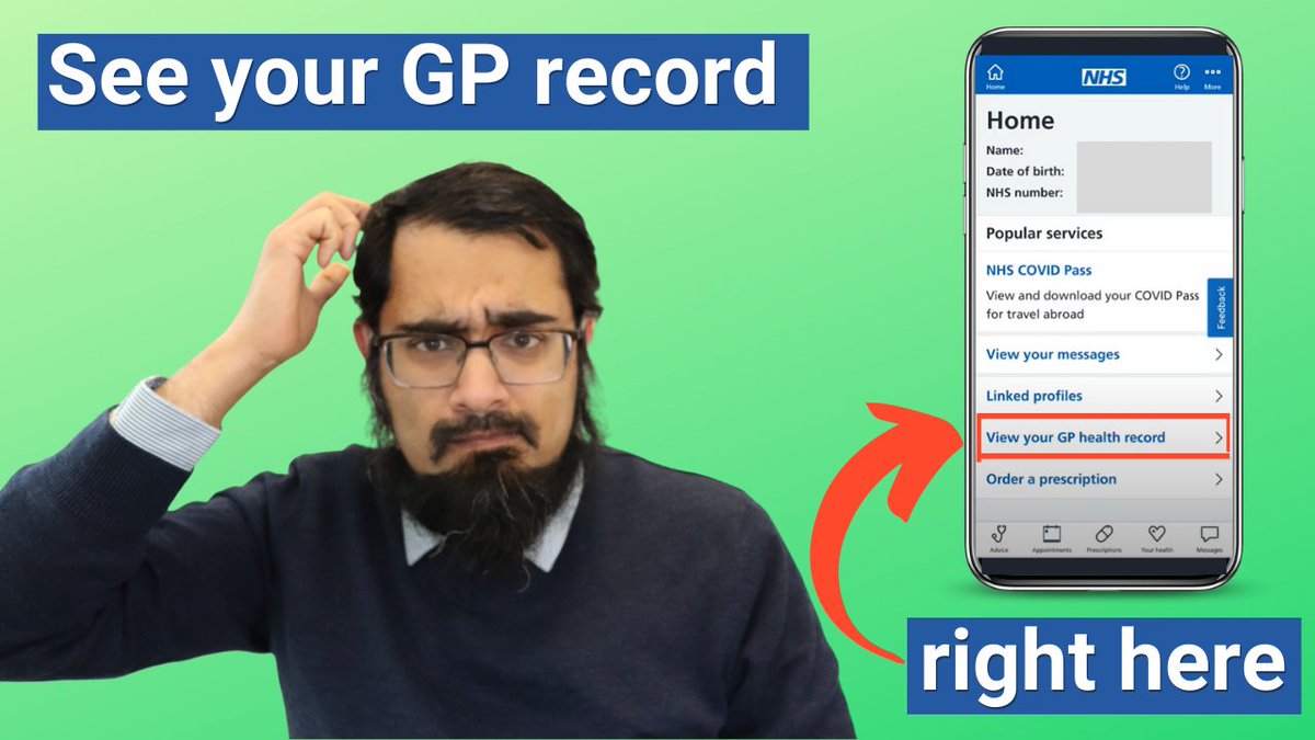How do you access your GP medical records with the NHS app?

Find out here: youtu.be/3Hekk5jTidA