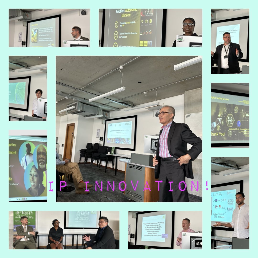 Institute of Innovation & Knowledge Exchange (IKE) (@ikeinnovation) on Twitter photo IP Hatch <a href="/UniWestminster/">University of Westminster</a> w/ IKE CEO <a href="/profsmedhat/">Prof Sa'ad Sam Medhat</a> ‘Hatching Value from #IP #Innovation’ w/<a href="/syncdinmusic/">syncdinmusic</a> helping music artists track & secure global royalties, #RGCX intelligent trading 4 Agri & energy mkts. Insights 4 #startups - strategic IP, VC networks & IP law advice #RT IP Hatch <a href="/UniWestminster/">University of Westminster</a> w/ IKE CEO <a href="/profsmedhat/">Prof Sa'ad Sam Medhat</a> ‘Hatching Value from #IP #Innovation’ w/<a href="/syncdinmusic/">syncdinmusic</a> helping music artists track & secure global royalties, #RGCX intelligent trading 4 Agri & energy mkts. Insights 4 #startups - strategic IP, VC networks & IP law advice #RT