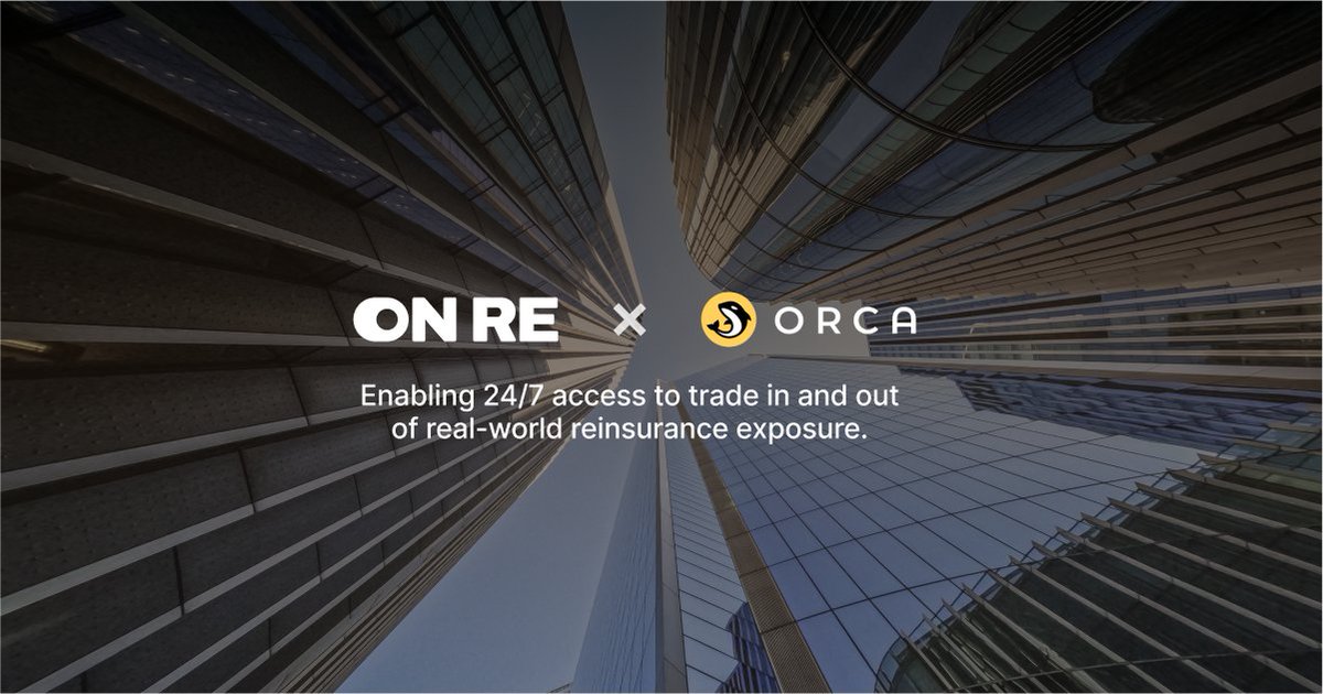 onrefinance's tweet photo. Uncorrelated yield. $5M+ liquidity. Always on.

Put your capital to work with the ONe pool on @orca_so.

Powered by sUSDe and tradeable 24/7, this is where on-chain yield meets real-world risk.

📈 Dive in: https://t.co/VqFjV8jXvd https://t.co/uyA8HrM8Lr
