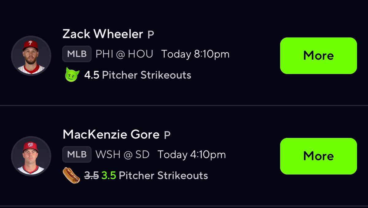 stackpropz's tweet photo. Glizzy Pair #2 🔥🌭

All My Premium Picks 100% FREE 👇🏼🤯
https://t.co/nJXTyODqJ5

$500 To 5 Followers Who ❤️ &amp; RT

#PrizePicks #GamblingX #AGTG https://t.co/N8f33bN8OP