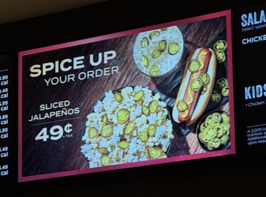 did AMC get scammed into buying way too many jalapenos or something