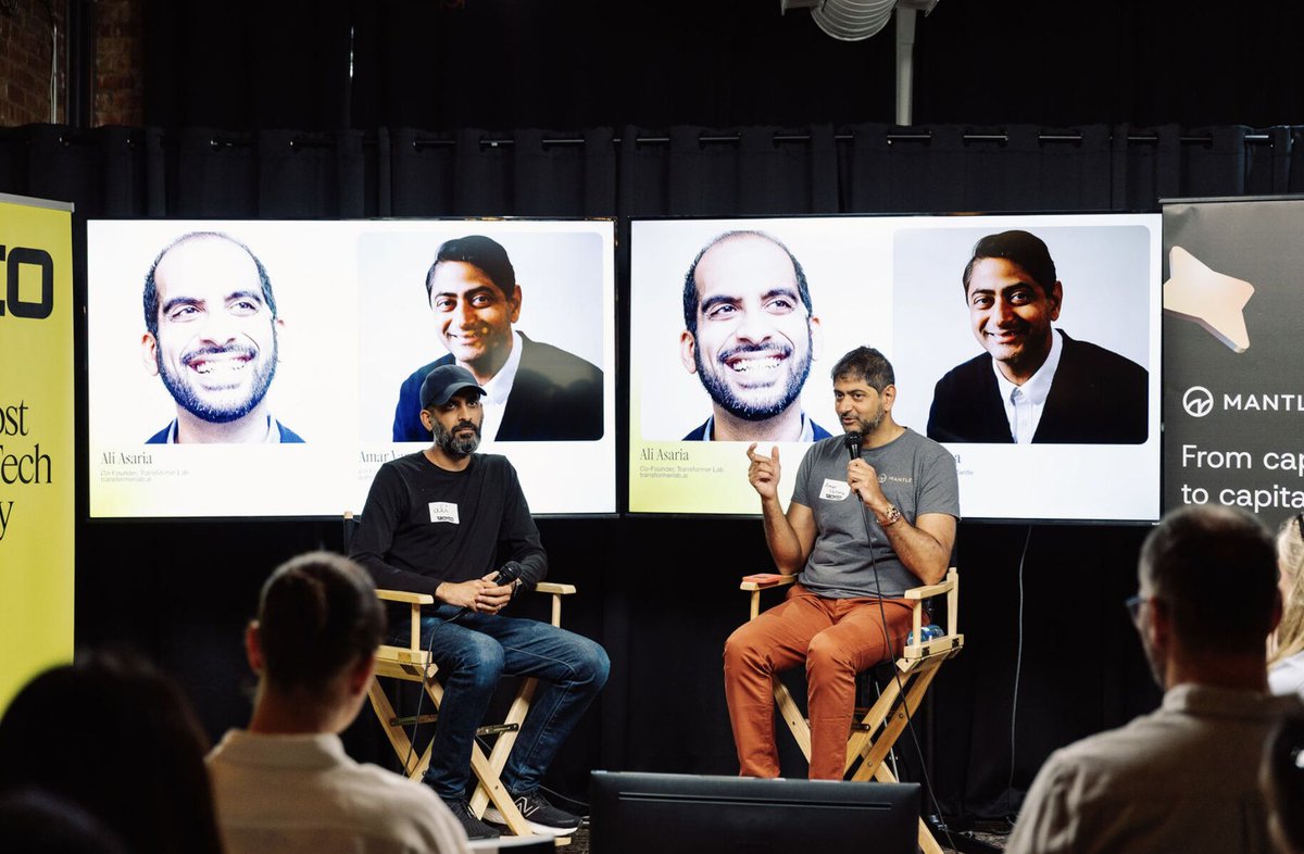 avarma's tweet image. Had a great time this morning catching up with my longtime friend @aliasaria on stage at #TorontoTechWeek — even if we’re not the youngest ones in the room anymore 😅
Big thanks to @TechTO and @StandUpVentures for putting together such an incredible event!