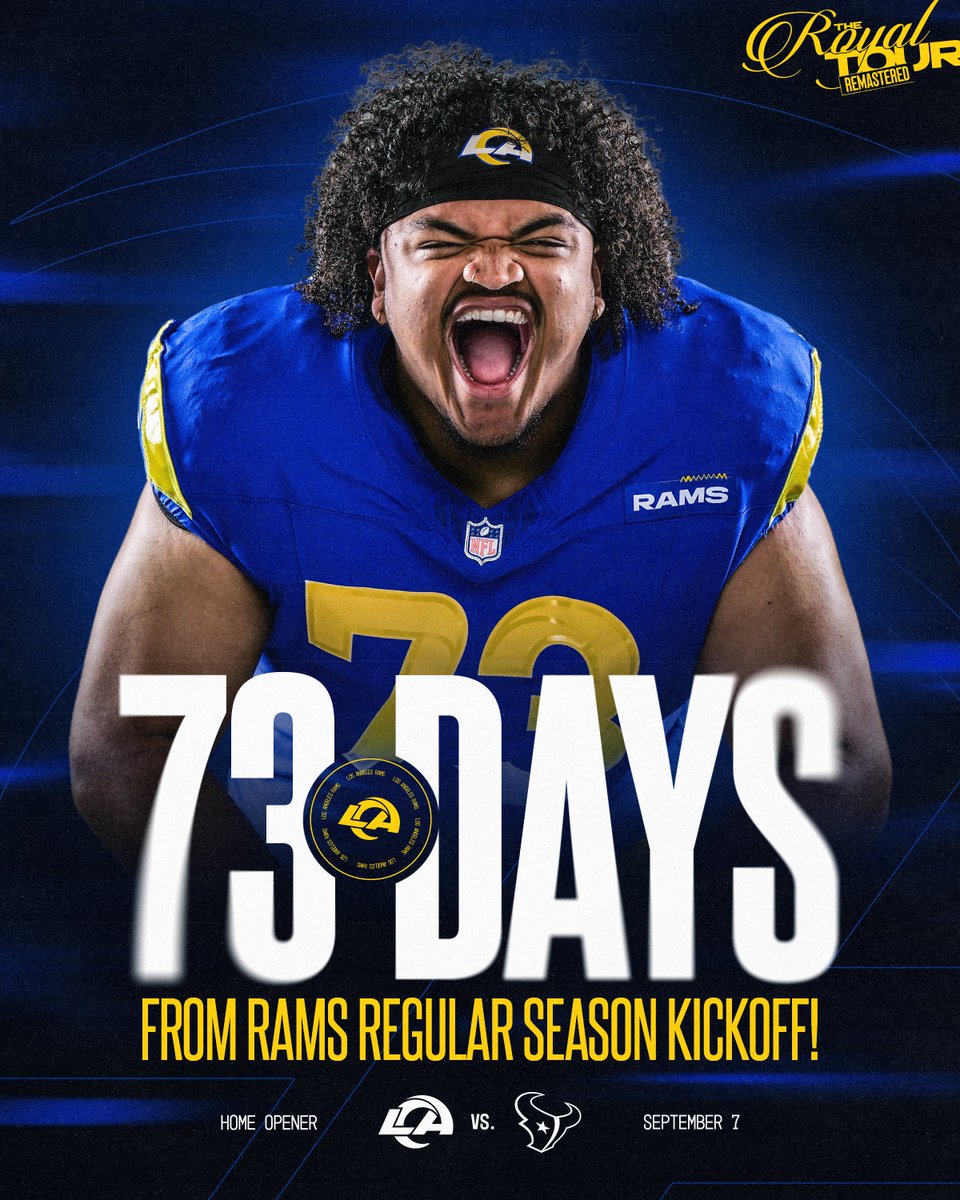 🗣️STEEEEVEEEE DAYS UNTIL KICKOFF!

<a href="/Stevelavila/">Steve Avila</a>  |🎟️ » bit.ly/4kYHLIs