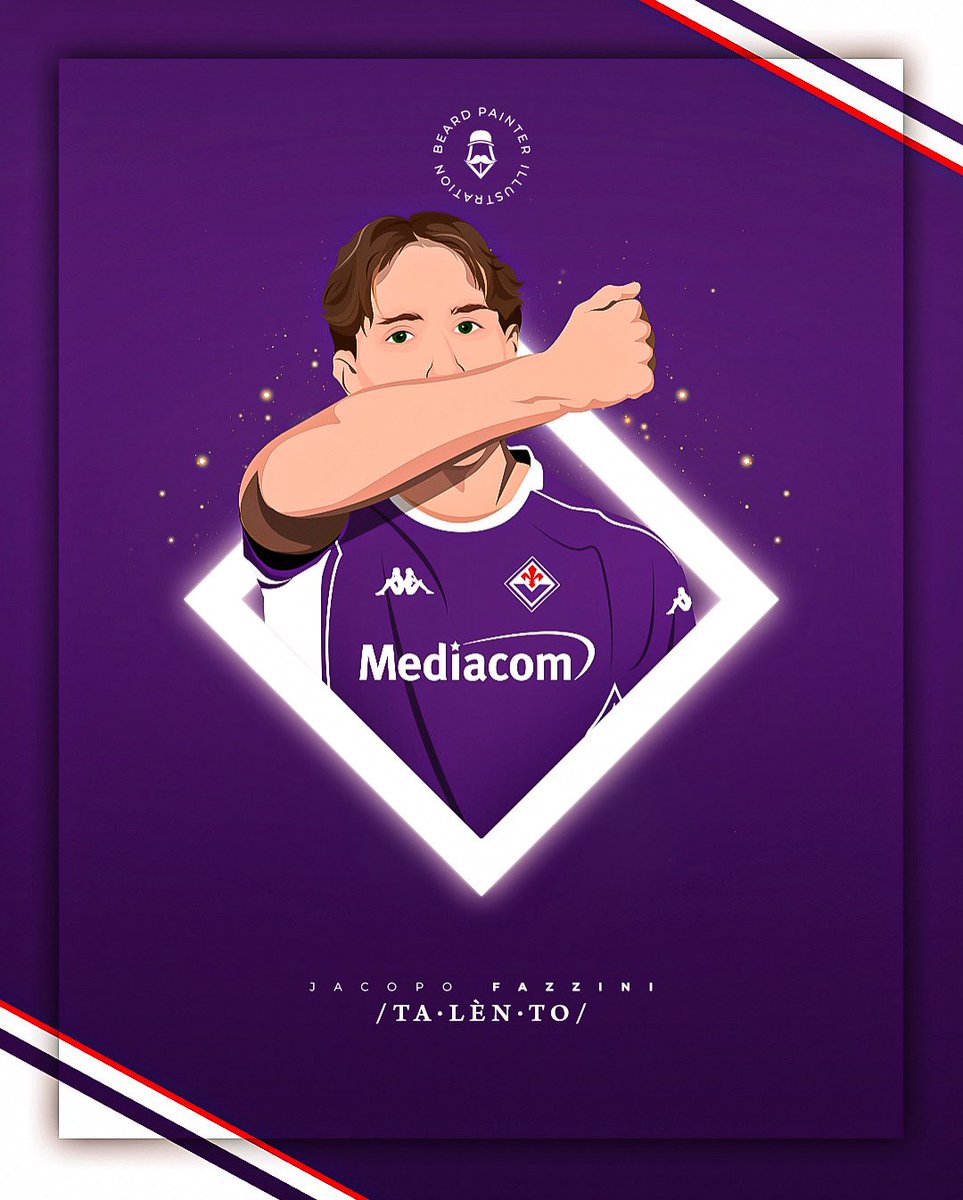 Jacopo. ⚜️🪄

#fiorentina #fazzini #beardpainter