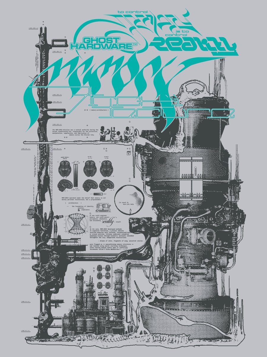 ghost__hardware's tweet image. memory ( architecture )
→ social ( : ) conditioning ( 04 )
→ july ( 3 )
→ 🚧 ( 2 PM ) → PST