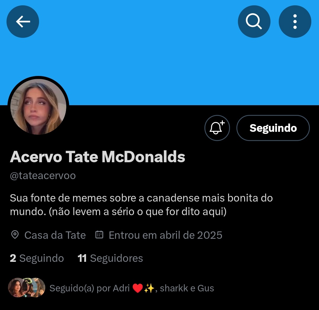 Nunca vi um acervo mais parado que esse <a href="/tateacervoo/">Acervo Tate McDonalds</a>
