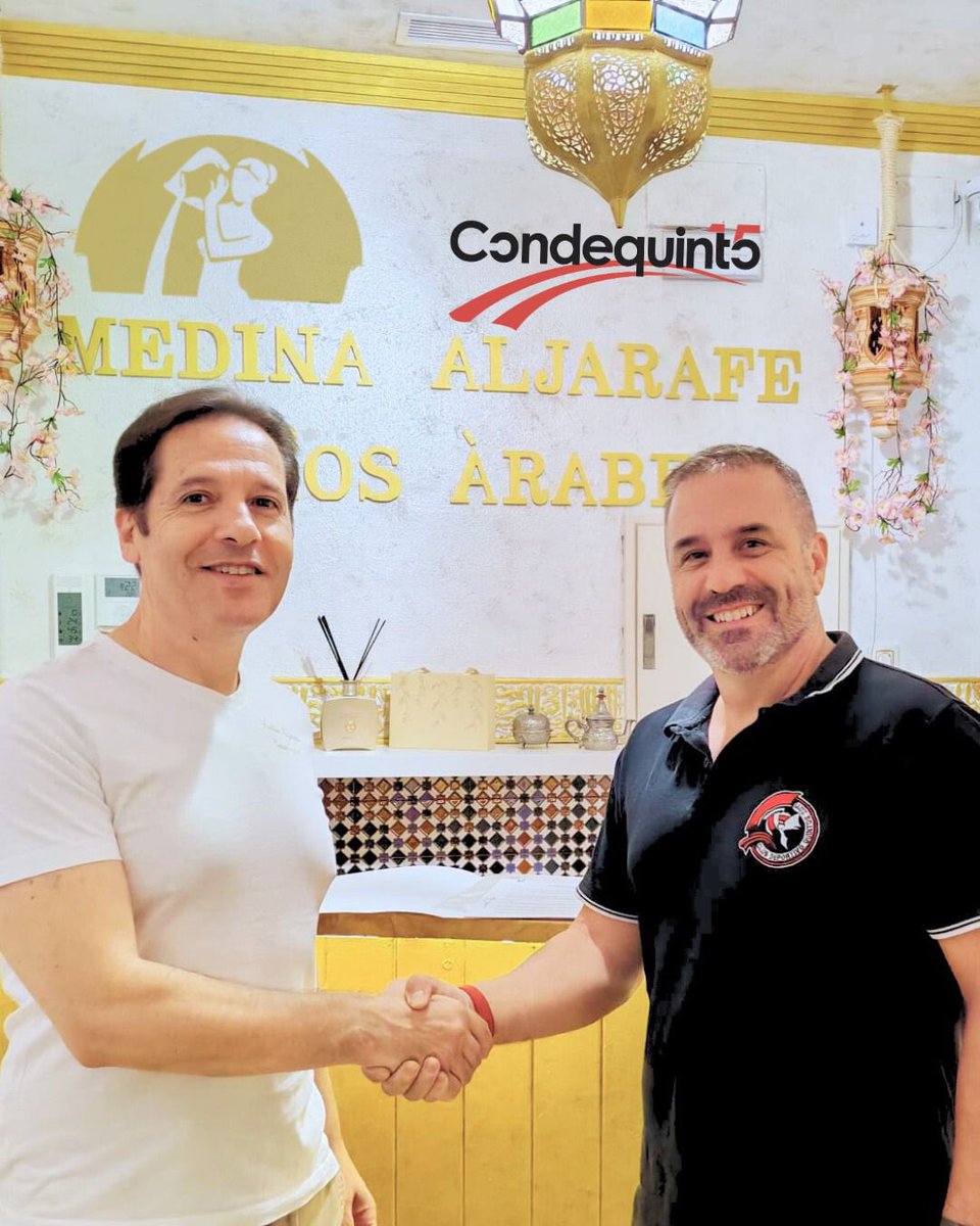 ¡NUEVO PATROCINADOR!

En Condequinto estamos orgullosos de anunciar a nuestro nuevo patrocinador, Medina Aljarafe, baños árabes <a href="/medinaaljarafe/">Medina Aljarafe</a> una empresa que representa los valores que también nos definen: esfuerzo, constancia y familiaridad.