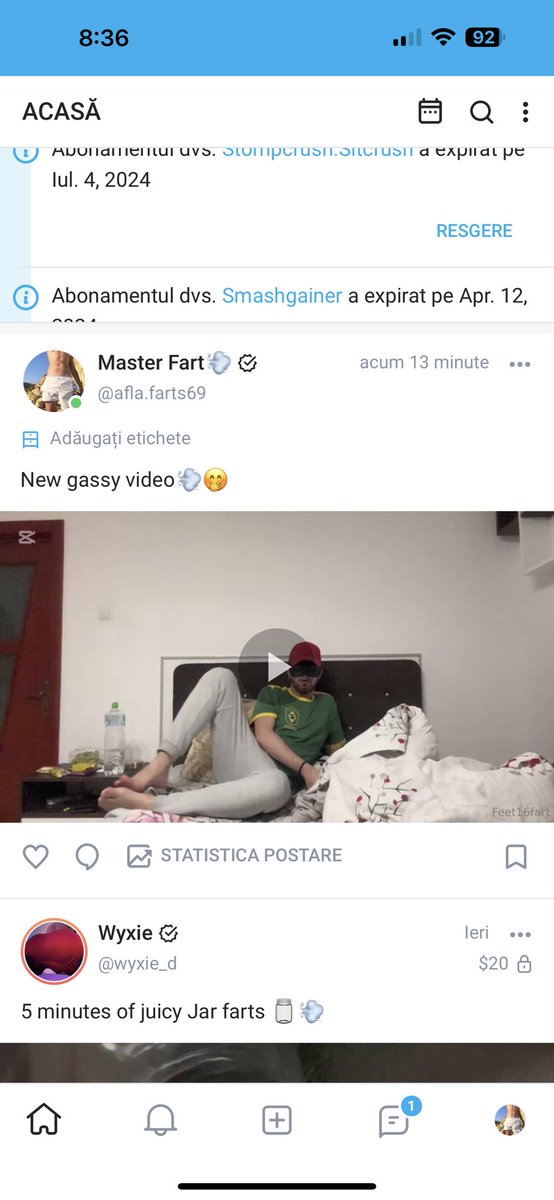 Feet16fart's tweet photo. New long video when i m chilling in my bed on OnlyFans

Very gassy video

https://t.co/khzUG83wSI

#fart
#farting
#gassy
#gassyman
#master https://t.co/0SgUNCYlJh