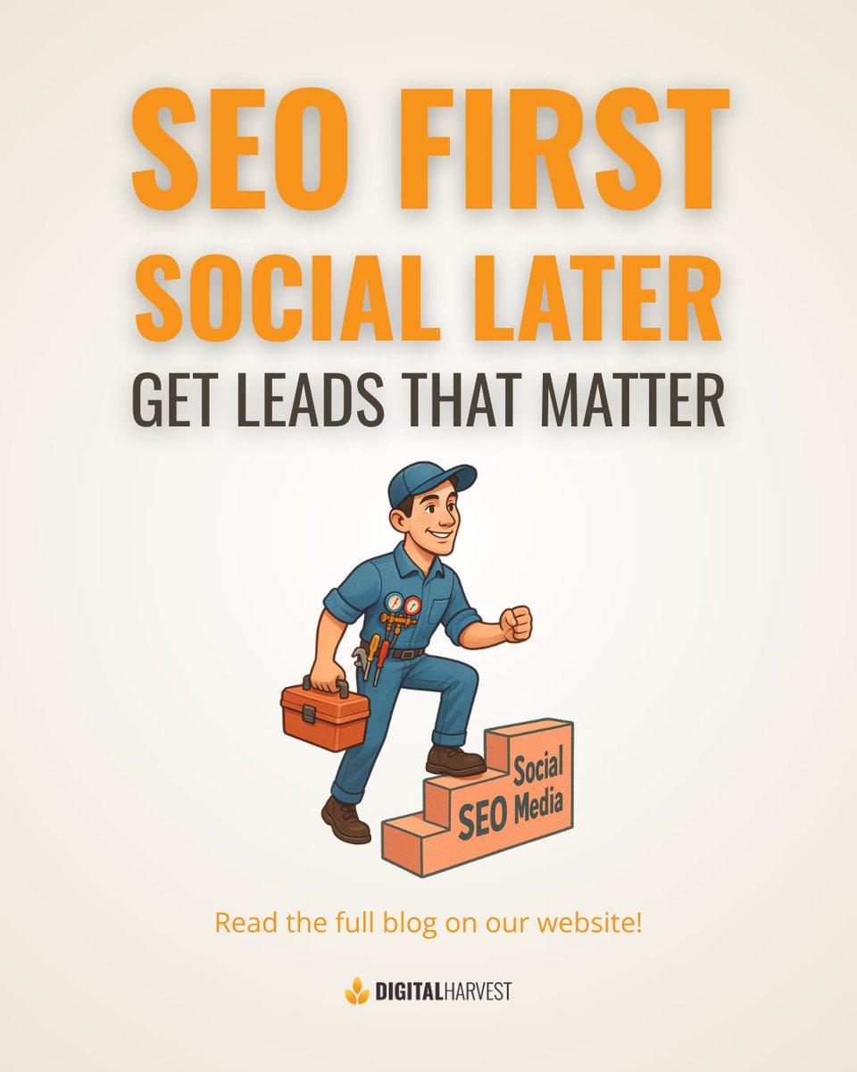bblocksdigital's tweet photo. SEO vs Social Media—which one should home service businesses focus on first?

For 99% of service pros, SEO wins. Here’s why → https://t.co/rrMcPa6hf4

#SEOtips #LocalMarketing #HomeServices https://t.co/vxupYLhILW