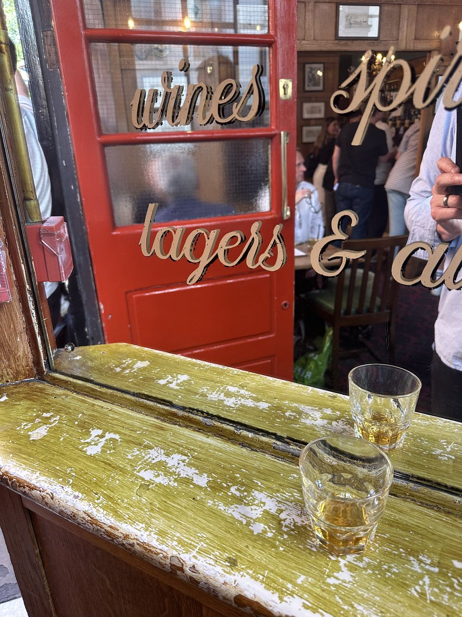 Arrived in London early so wandered up to Soho. My parents ran the Coach and Horses in Greek Street in the early sixties. A famous West End boozer. They were just married. Ordered a large Jameson. Cheers Mum. Cheers Dad. You were cool.
#soho #London