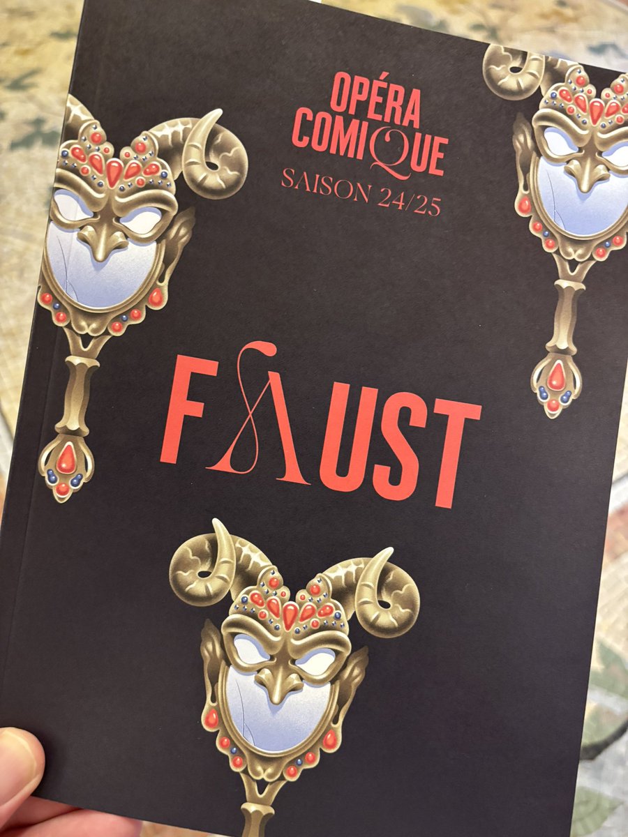 Mark Pullinger (@larkingrumple) on Twitter photo Opéra-Comique ushers getting into the spirit! 🔥
Faust (original 1859 version) <a href="/Opera_Comique/">Opéra-Comique</a> <a href="/bru_zane/">Palazzetto Bru Zane</a> Opéra-Comique ushers getting into the spirit! 🔥
Faust (original 1859 version) <a href="/Opera_Comique/">Opéra-Comique</a> <a href="/bru_zane/">Palazzetto Bru Zane</a>