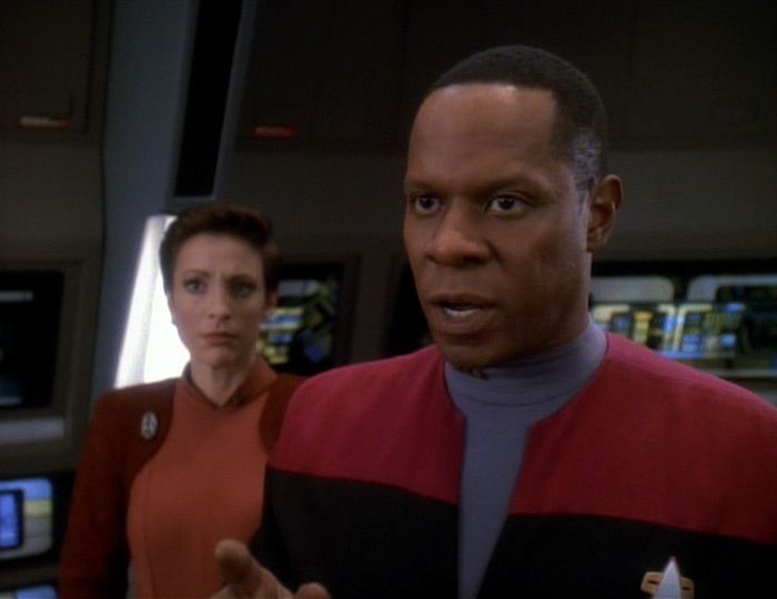 "I make it a policy to never question the word of anyone who wears that uniform. Don't make me change that policy." 

Whoops...

Join us tomorrow to discuss! 
tinyurl.com/SalonJun26

#StarTrek #DeepSpaceNine